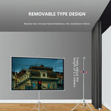 HTPNEO 100-Inch Portable Projector Screen with Tripod Stand (16:9) - 100TS169