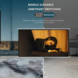 HTPNEO 100-Inch Portable Projector Screen with Tripod Stand (16:9) - 100TS169