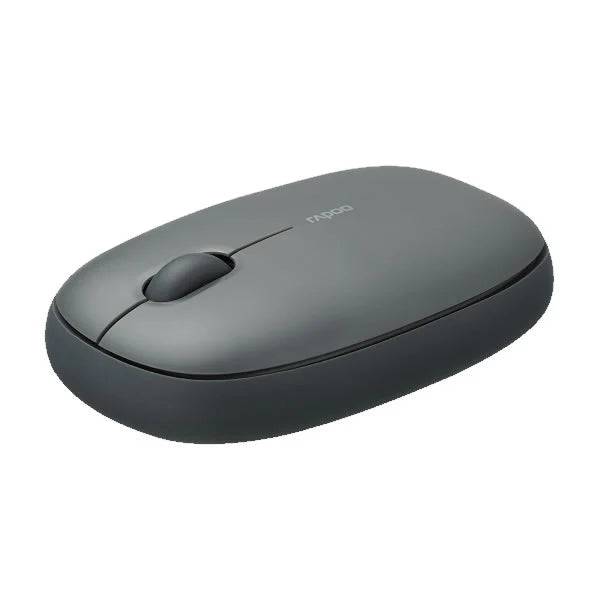Rapoo M650 Silent Mouse - Dark Grey – New World