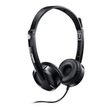 Rapoo H120 USB-A Wired Stereo Headset Black