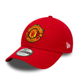 Manchester United x New Era Kids Core 9Forty Cap - Scarlet Red