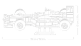 11375 LEGO® ICONS™ Ferrari F2004 & Michael Schumacher
