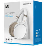 Sennheiser HD 450 BT Wireless Headphone -White