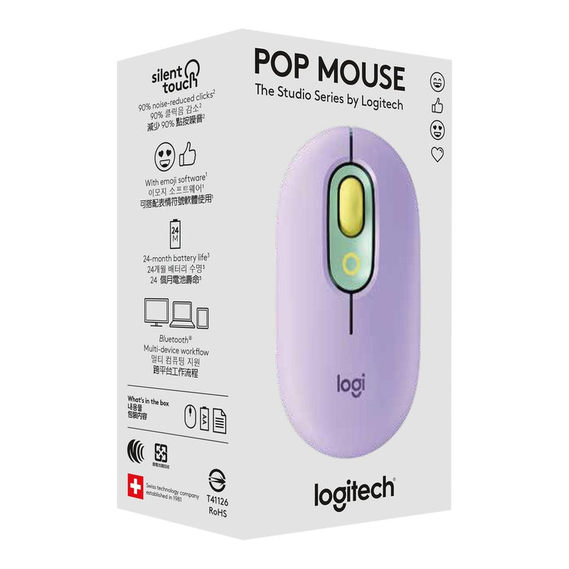 Pop Mouse Logitech POP Mouse with emoji Mouse - Daydream Mint – New World
