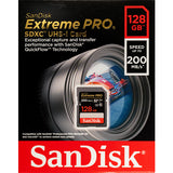 SanDisk Extreme Pro  SDXC 128GB - 200Mb/s