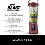 Ninja BC151EUCR Blast Portable Blender - Cherry