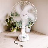 Elecstor ELE-S012 12 Inch Rechargeable Desk Fan