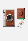 FujiFilm Instax Cam Mini Evo Camera Brown Kit