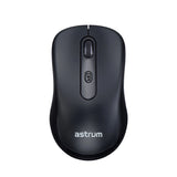 Astrum MW400 Dual Mode 4B Wireless Optical Mouse - Black