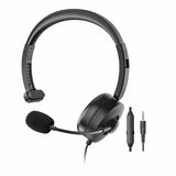 Astrum HS610 Single-Sided Headset 3.5mm Aux with Flexible Mic