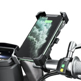 Astrum SH320 Pro Mount with Wireless Charging, Metal for Bike / Motorbike