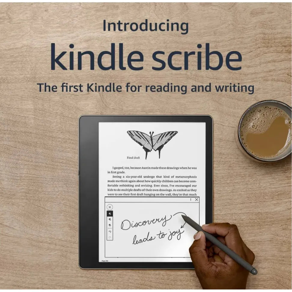 Amazon Kindle Scribe Premium Pen - 32GB – New World Amazon Kindle Scribe Premium Pen - 32GB – New World