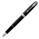Parker Sonnet Fountain Pen Matte Black Chrome Trim - NS1931522