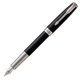 Parker Sonnet Fountain Pen Black Lacquer Chrome Trim - NS1931528