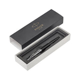 Parker Jotter Ballpoint Pen Bond Street Black Chrome Trim- NS11953346