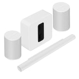 Sonos Arc Ultra + Sub 4 +2x Era 100 Speakers - White