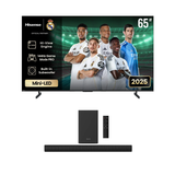 Hisense 65U7Q Mini LED Gaming TV - 65" + Hisense HS1800 2.1ch Soundbar