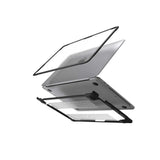 SwitchEasy Defender Protective Case MacBook Pro 13" M2, M1, Intel (2016-2022) - Transparent