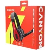 Canyon HSC-1 PC headset - Black/Red