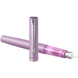 Parker Vector XL Fountain Pen - Lilac Chrome Trim - NS2159748