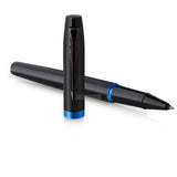 Parker IM Vibrant Rings Rollerball Pen Marine Blue - NS2172860