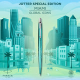 Parker Jotter Special Edition Miami Turquoise Ballpoint Pen - 2221602