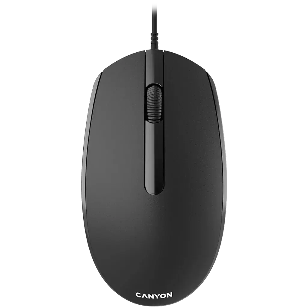 Cnn 10 Mouse Canyon CM-10 Wired Mouse Black – New World