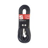 Stagg S-series 15m Microphone Cable - XLR/XLR (M/F)