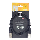 Stagg N-series 3m Microphone Cable - XLR/XLR (M/F)