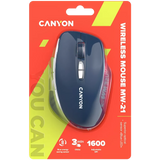 Canyon MW-21 Wireless Optical Mouse - Blue