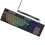 Lorgar Azar 514 RGB Wired Mechanical Gaming Keyboard Black