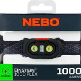 NEBO Rechargeable 1000 Lumen Headlamp - EINSTEIN 1000 FLEX
