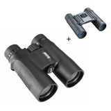 Bushnell Pacifica 10X42 All Purpose Binoculars + Tasco Essentials 10x25 Compact Binoculars