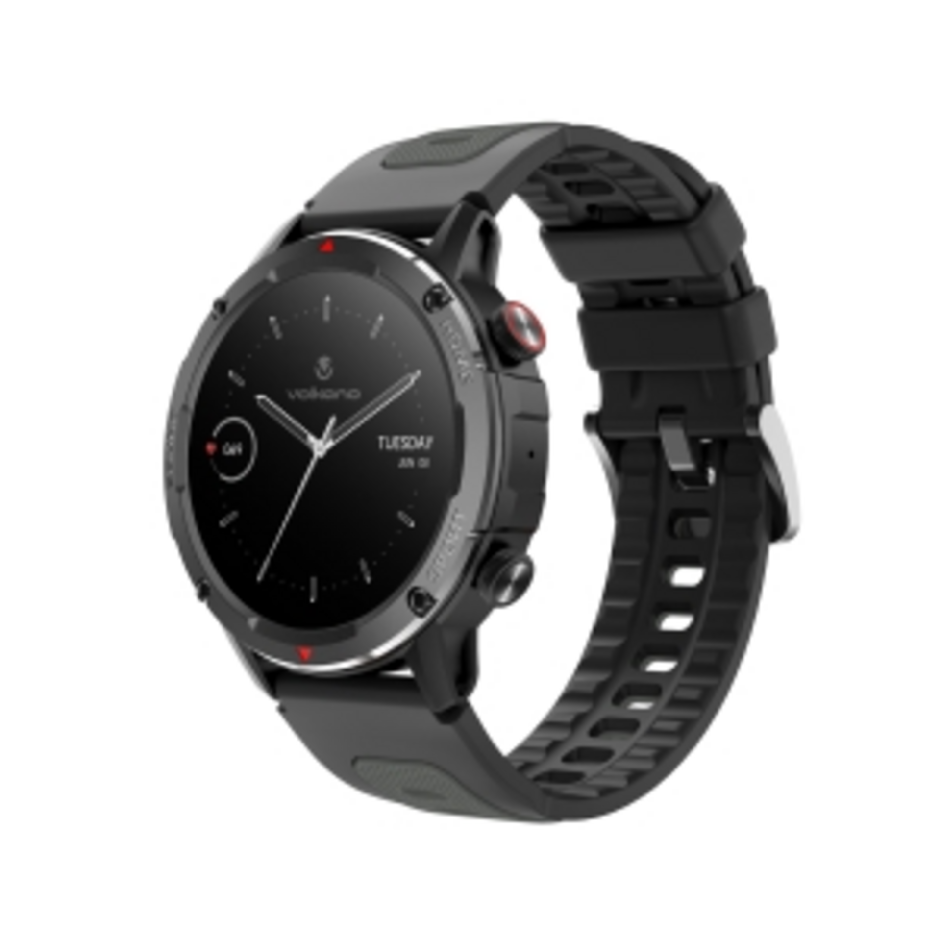 Volkano Fit Power Smart Watch Black - VK-5084