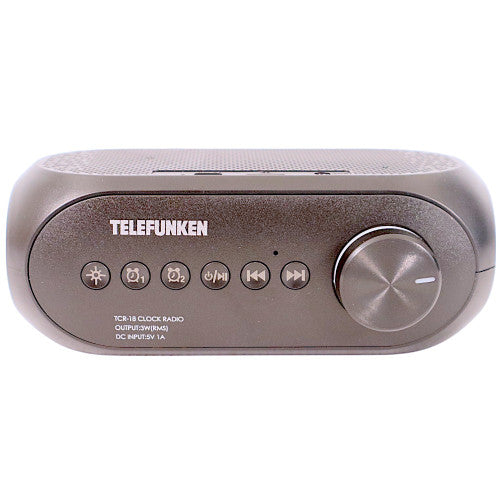 Telefunken TCR-18 Clock Radio – New World