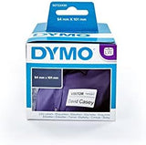 DYMO White Black Print Label Roll, 101 x 54mm