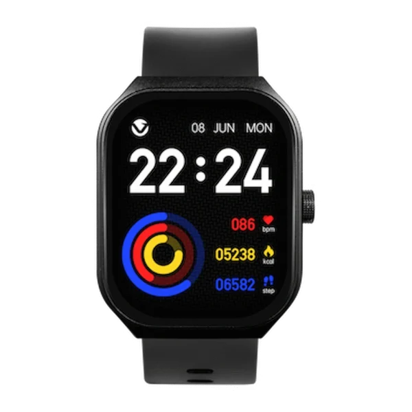 Volkano Fit Soul Smart Watch Black - VK-5085-BK – New World Volkano Fit Soul Smart Watch Black - VK-5085-BK – New World