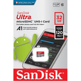 SanDisk Ultra Micro SDHC 32GB - 120Mb/s