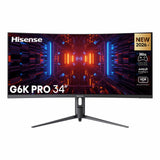 Hisense 34G6K Pro 34" 180Hz Curved Gaming Monitor