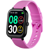 Volkano Chroma Series Smartwatch with Flamingo Pink Strap