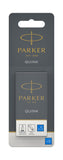 Parker Fountain Pen Ink Cartridge Carded 5s Blue - NS1950403