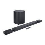 JBL BAR 1000MK2 7.1.4 Channel Soundbar With Detachable Wireless Surround Speakers & 10” Subwoofer – Black