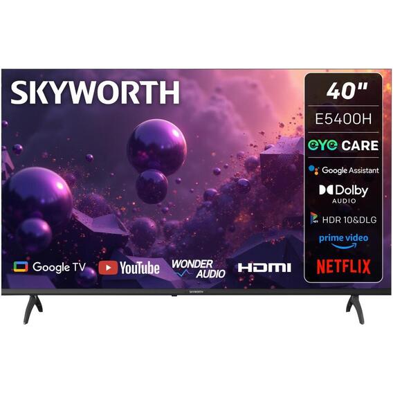 Skyworth 32E5400H HD Google LED TV - 32