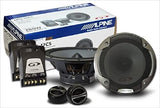 Alpine SPG-17CS  6.5″ 70Watt RMS 2-Way Component Split System