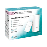 TP-Link Deco E3(2-pack) Mesh Wi-Fi System White External Dual-band (2.4GHz 5GHz)