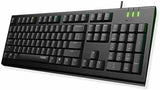 Rapoo NK1900 Wired USB Keyboard Black