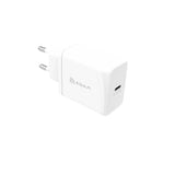 Adam Elements OMNIA F1 20w USB-C PSU incl 1.2m USB-C to Lightning cable - White