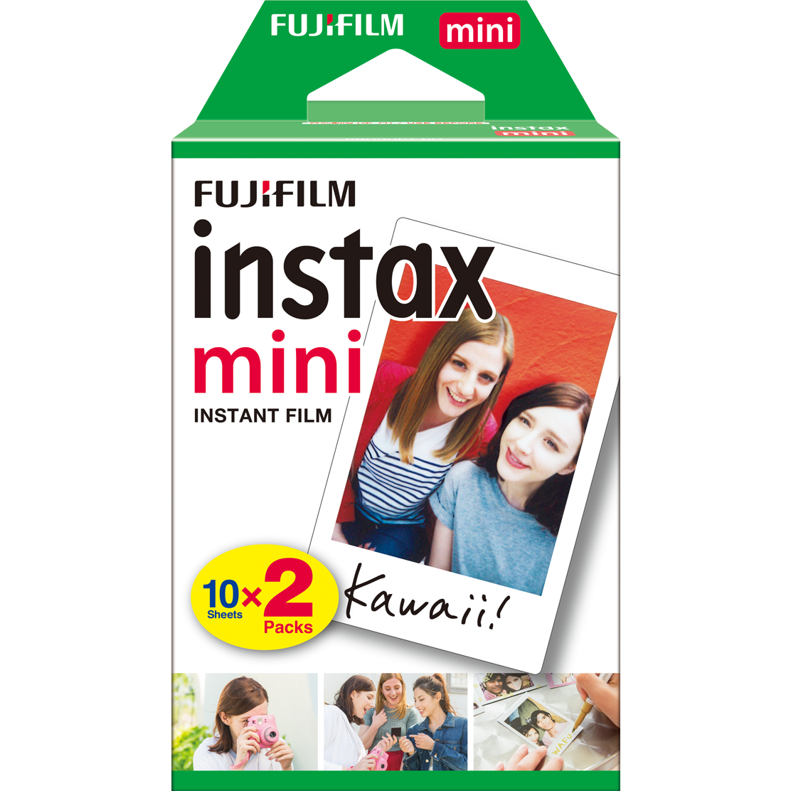 Fujifilm Instax Mini Film Plain Pack of 20 – New World