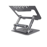 Adam Elements CASA HUB Stand Pro USB-C 6-in-1 Laptop Stand Hub - Space Grey