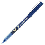 Pilot V7 Hi-Tecpoint Liquid Ink Rollerball FINE Tip - Blue Ink